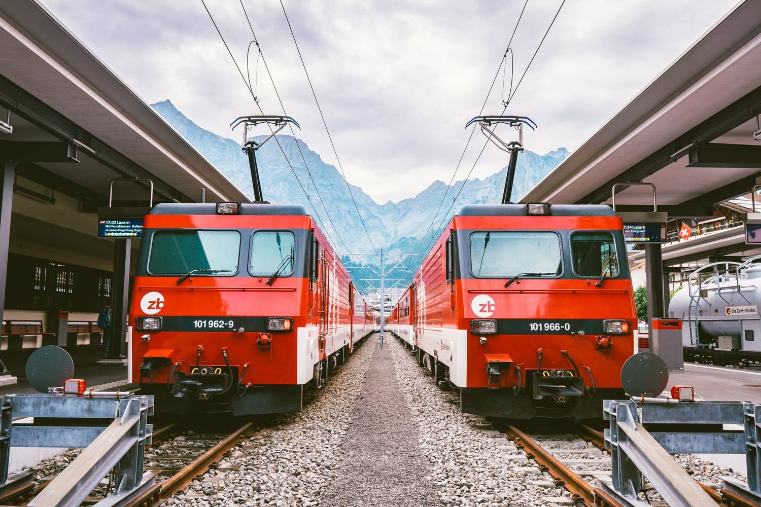 Europe by train — European Alps